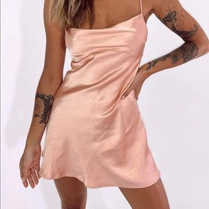 Princess Polly FIERY FEELINGS MINI DRESS PINK